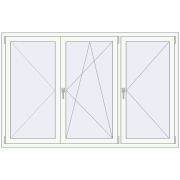 KORSA ENERGY-SAVING REHAU SYNEGO MD 1990x1290 mm