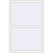 KORSA ENERGY-SAVING REHAU SYNEGO MD 1000x1500 mm RAL 9016 Traffic white two-sided