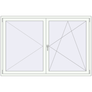 KORSA ENERGY-SAVING REHAU SYNEGO MD 1870x1240 mm