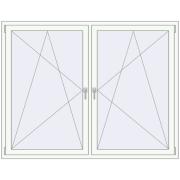 KORSA ENERGY-SAVING REHAU SYNEGO MD 1860x1450 mm