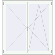 KORSA OPTIMUM REHAU EURO 70 1400x1500 mm