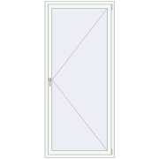 Okna skrzydłowe 1000x2250 mm KORSA BRILLANT DESIGN