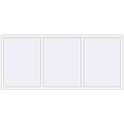 Okna skrzydłowe 2700x1210 mm KORSA BRILLANT DESIGN GOLDEN OAK zewnętrzny