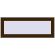 REHAU OPTIMUM EURO-DESIGN 70 800x300 mm DARK_OAK two-sided