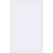 REHAU ENERGY-SAVING SYNEGO MD 1480x2370 mm RAL 9016 Traffic white two-sided