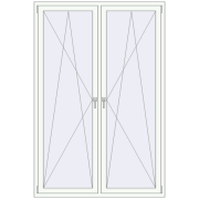 KORSA ENERGY-SAVING REHAU SYNEGO MD 1440x2150 mm