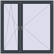 KORSA BRILLANT DESIGN 1600x1600 mm