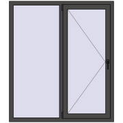 KORSA ENERGY-SAVING REHAU SYNEGO MD 1300x1500 mm