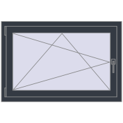 CLASICTHERM 70 1100x700 mm ANTHRACITE_GREY_STRUKTURAL dwustronny