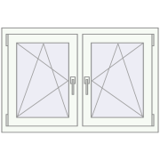 REHAU ENERGY-SAVING SYNEGO MD 1065x710 mm ANTHRACITE_GREY_STRUKTURAL zewnętrzny REHAU ENERGY-SAVING SYNEGO MD 1065x710 mm ANTHRACITE_GREY_STRUKTURAL zewnętrzny