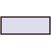 REHAU OPTIMUM EURO-DESIGN 70 2200x800 mm CHOCOLATE_BROWN two-sided