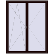 REHAU ENERGY-SAVING SYNEGO MD 1800x2300 mm CHOCOLATE_BROWN two-sided REHAU ENERGY-SAVING SYNEGO MD 1800x2300 mm CHOCOLATE_BROWN two-sided