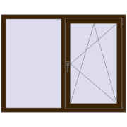 KORSA OPTIMUM REHAU EURO 70 1400x1100 mm