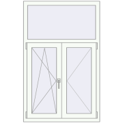 KORSA OPTIMUM REHAU EURO 70 920x1450 mm