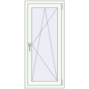 KORSA OPTIMUM REHAU EURO 70 600x1300 mm