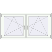 REHAU ENERGY-SAVING SYNEGO MD 1500x755 mm BASALT_GREY zewnętrzny