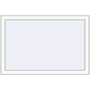 REHAU OPTIMUM EURO-DESIGN 70 1090x650 mm RAL 9016 Traffic white two-sided