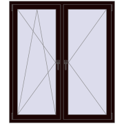KORSA OPTIMUM REHAU EURO 70 1300x1500 mm