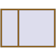 REHAU ENERGY-SAVING SYNEGO MD 2000x1400 mm LIGHT_OAK two-sided