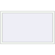 Okna skrzydłowe 1500x900 mm ALU STANDARD 72 RAL 9016 Traffic white dwustronny