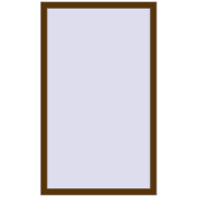 REHAU ENERGY-SAVING SYNEGO MD 900x1500 mm WALNUT two-sided