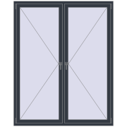 Okna skrzydłowe 1600x2000 mm KORSA OPTIMUM REHAU EURO 70