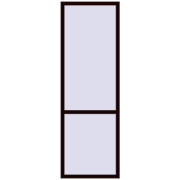 REHAU ENERGY-SAVING SYNEGO MD 800x2400 mm CHOCOLATE_BROWN two-sided