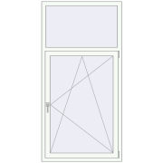 KORSA OPTIMUM REHAU EURO 70 950x1900 mm
