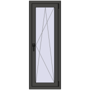 REHAU ENERGY-SAVING SYNEGO MD 500x1400 mm BASALT_GREY dwustronny REHAU ENERGY-SAVING SYNEGO MD 500x1400 mm BASALT_GREY dwustronny