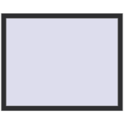 REHAU OPTIMUM EURO-DESIGN 70 1300x1000 mm ANTHRACITE_GREY_GLATT two-sided