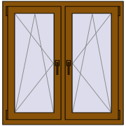 Okna skrzydłowe 1020x1040 mm REHAU ENERGY-SAVING SYNEGO MD GOLDEN OAK dwustronny Okna skrzydłowe 1020x1040 mm REHAU ENERGY-SAVING SYNEGO MD GOLDEN OAK dwustronny