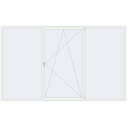 REHAU OPTIMUM EURO-DESIGN 70 4000x2400 mm GOLDEN OAK external