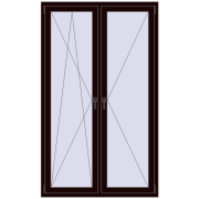 REHAU OPTIMUM EURO-DESIGN 70 1200x2000 mm CHOCOLATE_BROWN dwustronny REHAU OPTIMUM EURO-DESIGN 70 1200x2000 mm CHOCOLATE_BROWN dwustronny