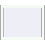 Tilt-and-Turn 820x640 mm REHAU OPTIMUM EURO-DESIGN 70 RAL 9016 Traffic white two-sided