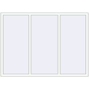 Okna skrzydłowe 1950x1420 mm KORSA BRILLANT DESIGN