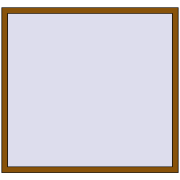 REHAU OPTIMUM EURO-DESIGN 70 1500x1350 mm GOLDEN OAK two-sided