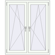 REHAU ENERGY-SAVING SYNEGO MD 1050x1325 mm BASALT_GREY zewnętrzny REHAU ENERGY-SAVING SYNEGO MD 1050x1325 mm BASALT_GREY zewnętrzny