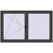 KORSA ENERGY-SAVING REHAU SYNEGO MD 1800x1100 mm