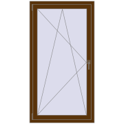 CLASICTHERM 70 900x1550 mm WALNUT dwustronny