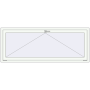 REHAU ENERGY-SAVING SYNEGO MD 1800x700 mm RAL 9016 Traffic white two-sided