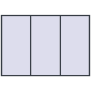 REHAU OPTIMUM EURO-DESIGN 70 3200x2200 mm ANTHRACITE_GREY_STRUKTURAL dwustronny