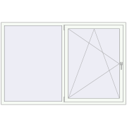 KORSA ENERGY-SAVING REHAU SYNEGO MD 1990x1310 mm