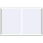 REHAU BRILLANT DESIGN 1800x1150 mm RAL 9016 Traffic white two-sided