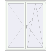 KORSA ENERGY-SAVING REHAU SYNEGO MD 1400x1700 mm