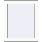 REHAU OPTIMUM EURO-DESIGN 70 500x600 mm RAL 9016 Traffic white two-sided
