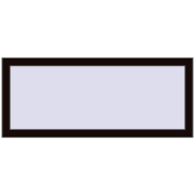 REHAU OPTIMUM EURO-DESIGN 70 1200x500 mm BLACK_BROWN two-sided