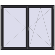 KORSA ENERGY-SAVING REHAU SYNEGO MD 1800x1500 mm