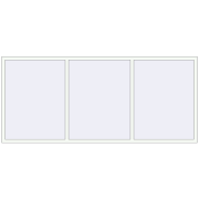 EPSILON OPTIMA 2950x1300 mm RAL 9016 Traffic white two-sided