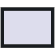 REHAU ARTEVO 800x600 mm BLACK_COOL_110L-2 dwustronny REHAU ARTEVO 800x600 mm BLACK_COOL_110L-2 dwustronny