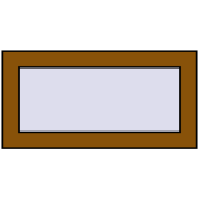 REHAU OPTIMUM EURO-DESIGN 70 600x300 mm GOLDEN OAK two-sided